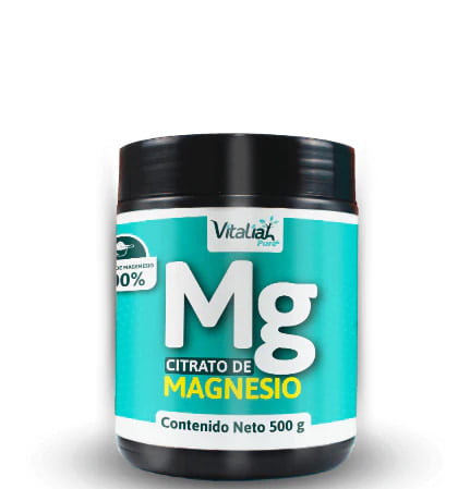 CITRATO DE MAGNESIO PURO X500 G de Vitaliah CITRATO DE MAGNESIO PURO X500 G de Vitaliah