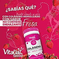 Colageno Hidrolizado con Sabor a Fresa con Uva Lioflizada - X700g Colageno Hidrolizado con Sabor a Fresa con Uva Lioflizada - X700g