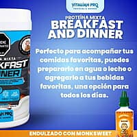 Vitaliah Pro - Proteína Mixta Breakfast and Dinner X900 g Vitaliah Pro - Proteína Mixta Breakfast and Dinner X900 g