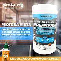 Vitaliah Pro - Proteína Mixta Breakfast and Dinner X900 g Vitaliah Pro - Proteína Mixta Breakfast and Dinner X900 g